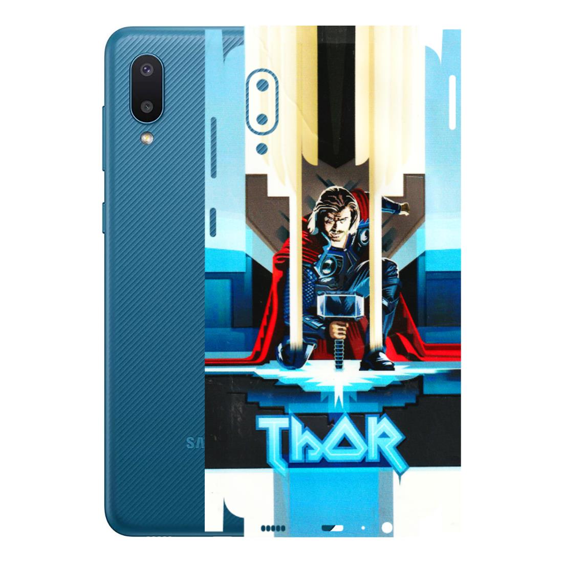 Samsung M/F/Note/Flip and C Phone Skins (All Models) - Thor - 3D Embossed Finish (L-137) Samsung Galaxy M02