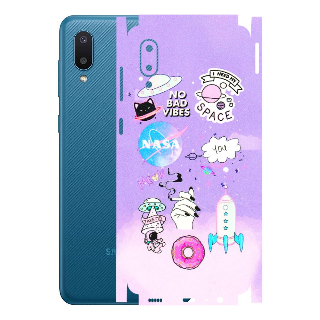 Samsung M/F/Note/Flip and C Phone Skins (All Models) - I Need My Nasa Skin - 3D Embossed Finish (L-149) Samsung Galaxy M02