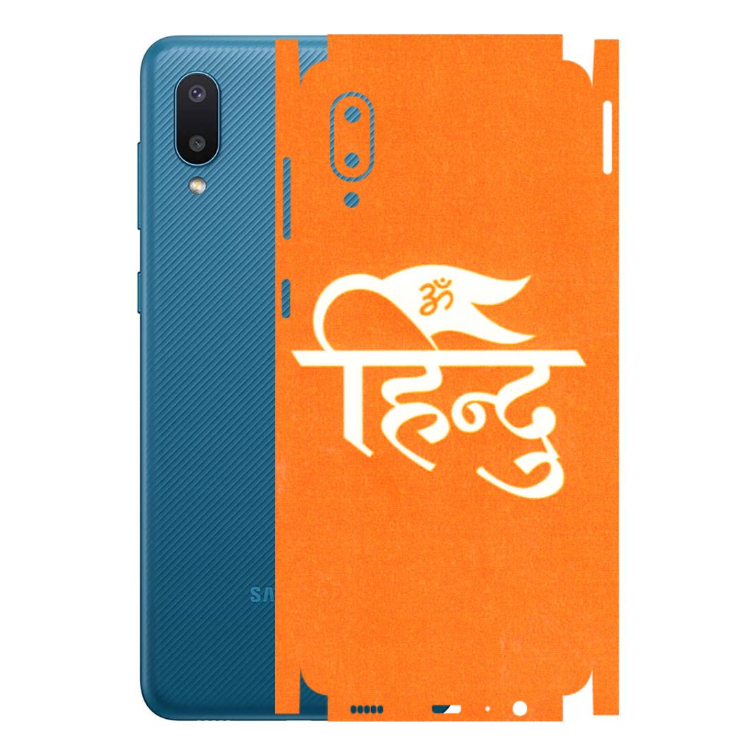 Samsung M/F/Note/Flip and C Phone Skins (All Models) - Hindu Kesari - 3D Embossed Finish (L-154) Samsung Galaxy M02