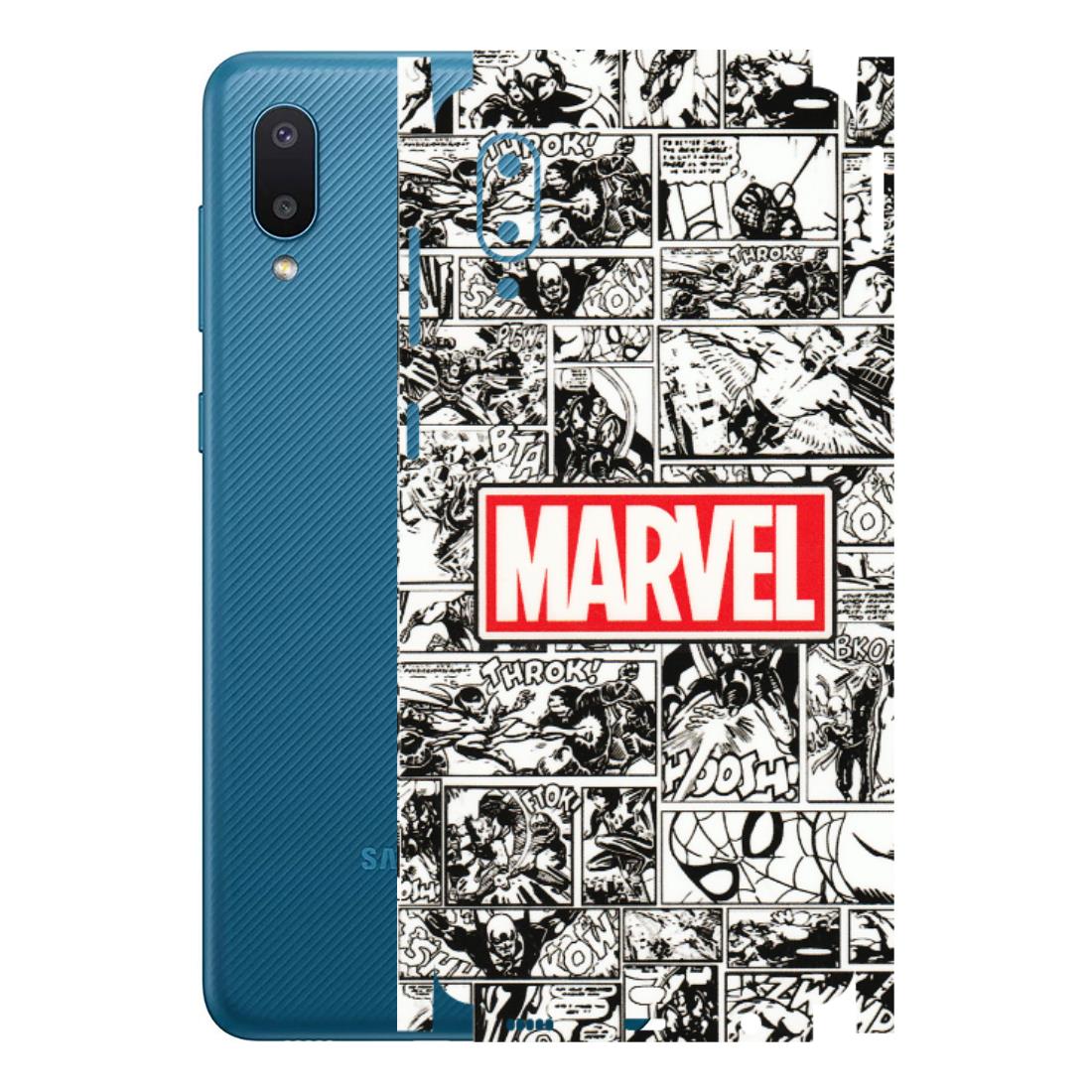 Samsung M/F/Note/Flip and C Phone Skins (All Models) - Marvel Comic - 3D Embossed Finish (L-171) Samsung Galaxy M02
