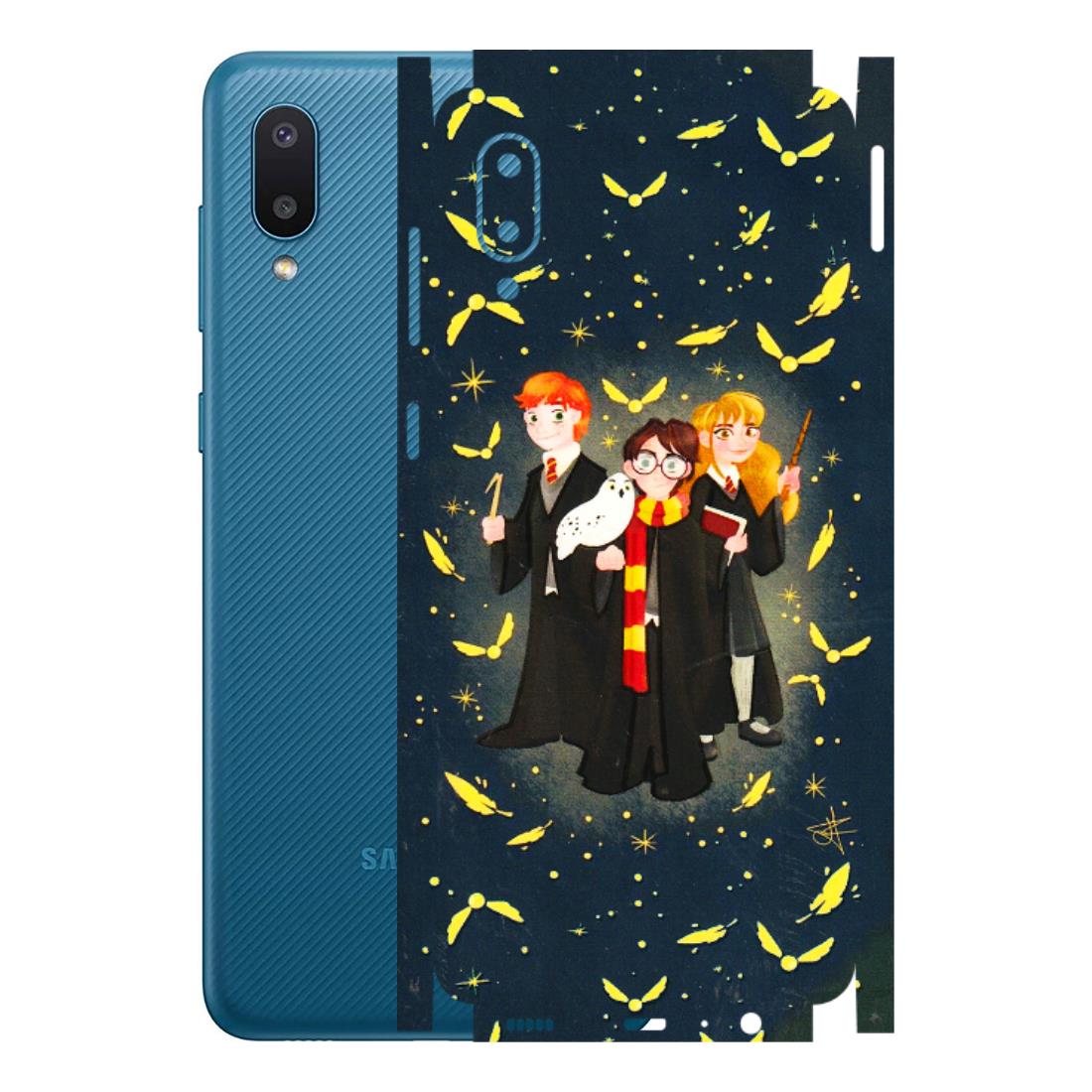 Samsung M/F/Note/Flip and C Phone Skins (All Models) - Harry Potter - 3D Embossed Finish (L-183) Samsung Galaxy M02