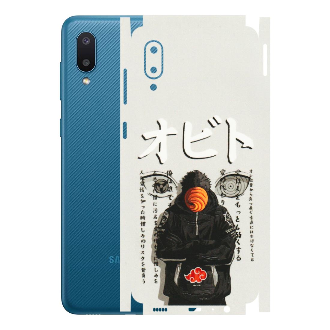 Samsung M/F/Note/Flip and C Phone Skins (All Models) - Obito Anime Eye - 3D Embossed Finish (L-19) Samsung Galaxy M02