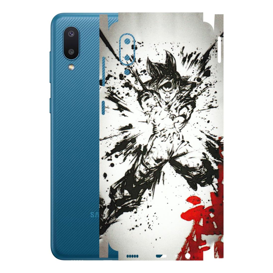 Samsung M/F/Note/Flip and C Phone Skins (All Models) - DBZ - 3D Embossed Finish (L-206) Samsung Galaxy M02