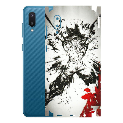 Samsung M/F/Note/Flip and C Phone Skins (All Models) - DBZ - 3D Embossed Finish (L-206) Samsung Galaxy M02