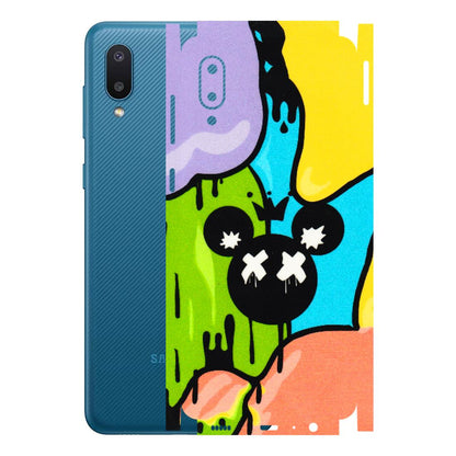 Samsung M/F/Note/Flip and C Phone Skins (All Models) - Gadgets Wrap - 3D Embossed Finish (L-217) Samsung Galaxy M02
