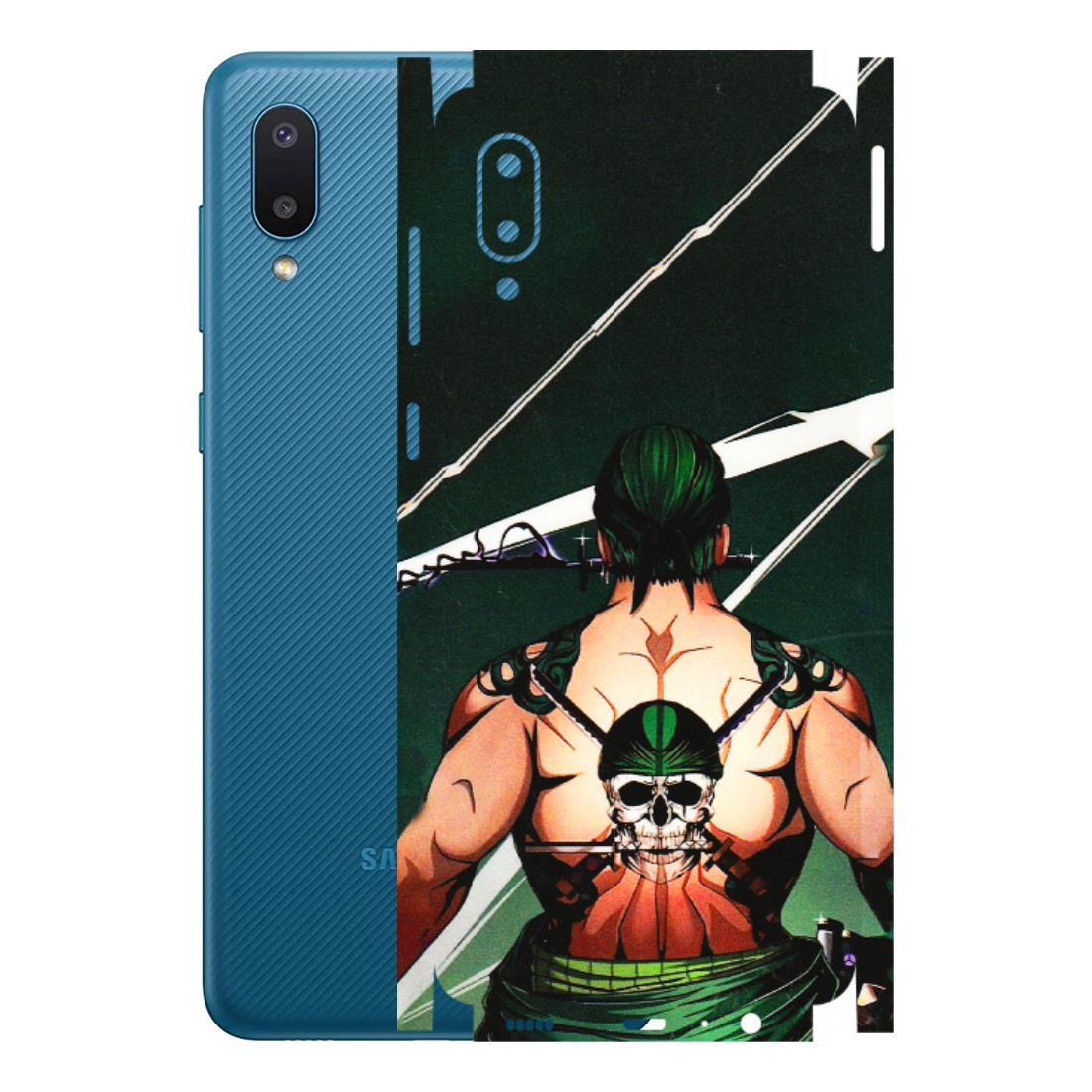Samsung M/F/Note/Flip and C Phone Skins (All Models) - Zoro Anime - 3D Embossed Finish (L-23) Samsung Galaxy M02