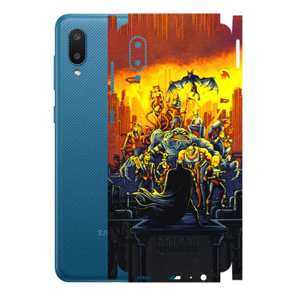 Samsung M/F/Note/Flip and C Phone Skins (All Models) - Games Doodles - 3D Embossed Finish (L-24) Samsung Galaxy M02