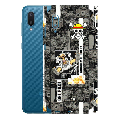 Samsung M/F/Note/Flip and C Phone Skins (All Models) - Cuffy Anime MonkeyCamic - 3D Embossed Finish (L-242) Samsung Galaxy M02