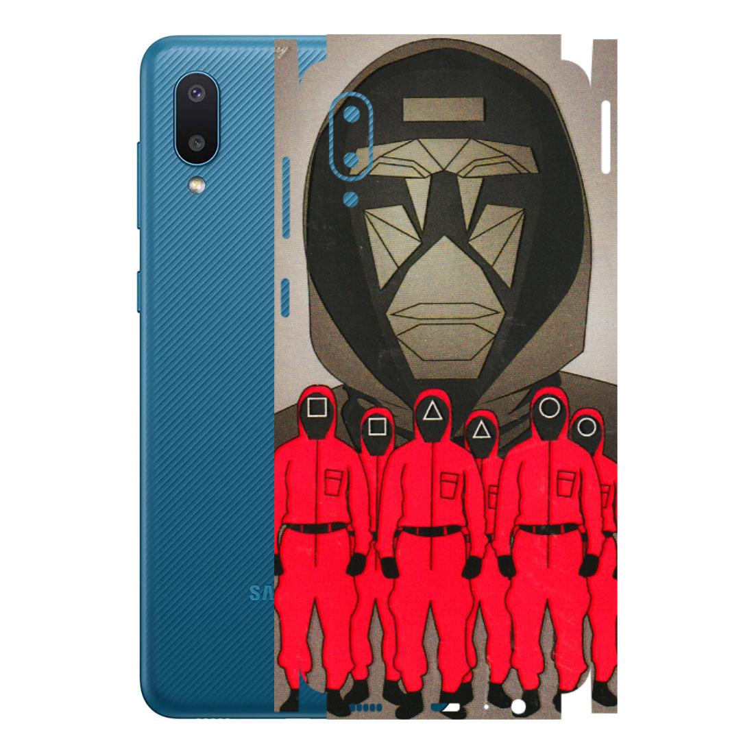 Samsung M/F/Note/Flip and C Phone Skins (All Models) - Squid Game Hero - 3D Embossed Finish (L-245) Samsung Galaxy M02