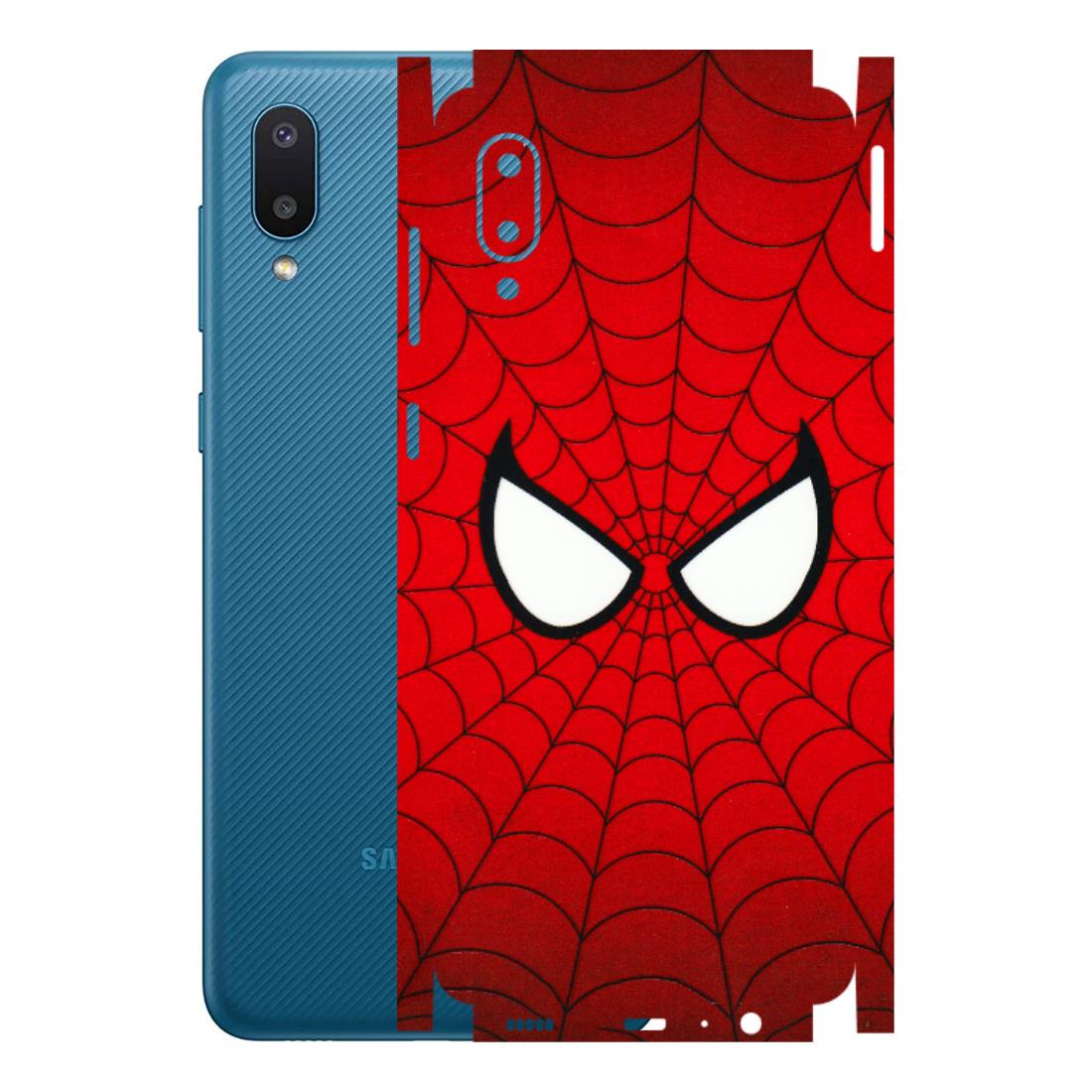 Samsung M/F/Note/Flip and C Phone Skins (All Models) - Spidey Eyes - 3D Embossed Finish (L-257) Samsung Galaxy M02