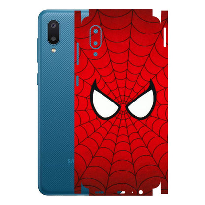 Samsung M/F/Note/Flip and C Phone Skins (All Models) - Spidey Eyes - 3D Embossed Finish (L-257) Samsung Galaxy M02