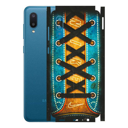 Samsung M/F/Note/Flip and C Phone Skins (All Models) - Sneakers Lover Nike - 3D Embossed Finish (L-262) Samsung Galaxy M02