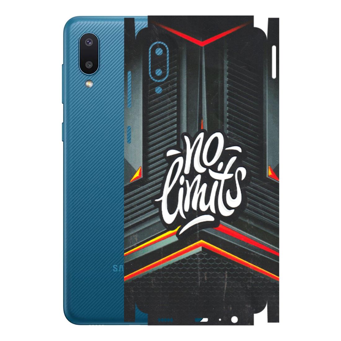 Samsung M/F/Note/Flip and C Phone Skins (All Models) - No Limits - 3D Embossed Finish (L-286) Samsung Galaxy M02