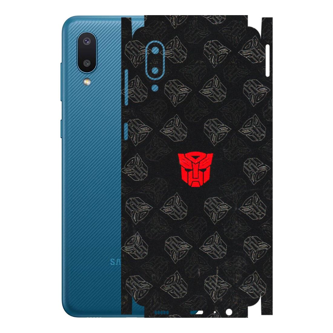 Samsung M/F/Note/Flip and C Phone Skins (All Models) - Transformers Devastation - 3D Embossed Finish (L-301) Samsung Galaxy M02