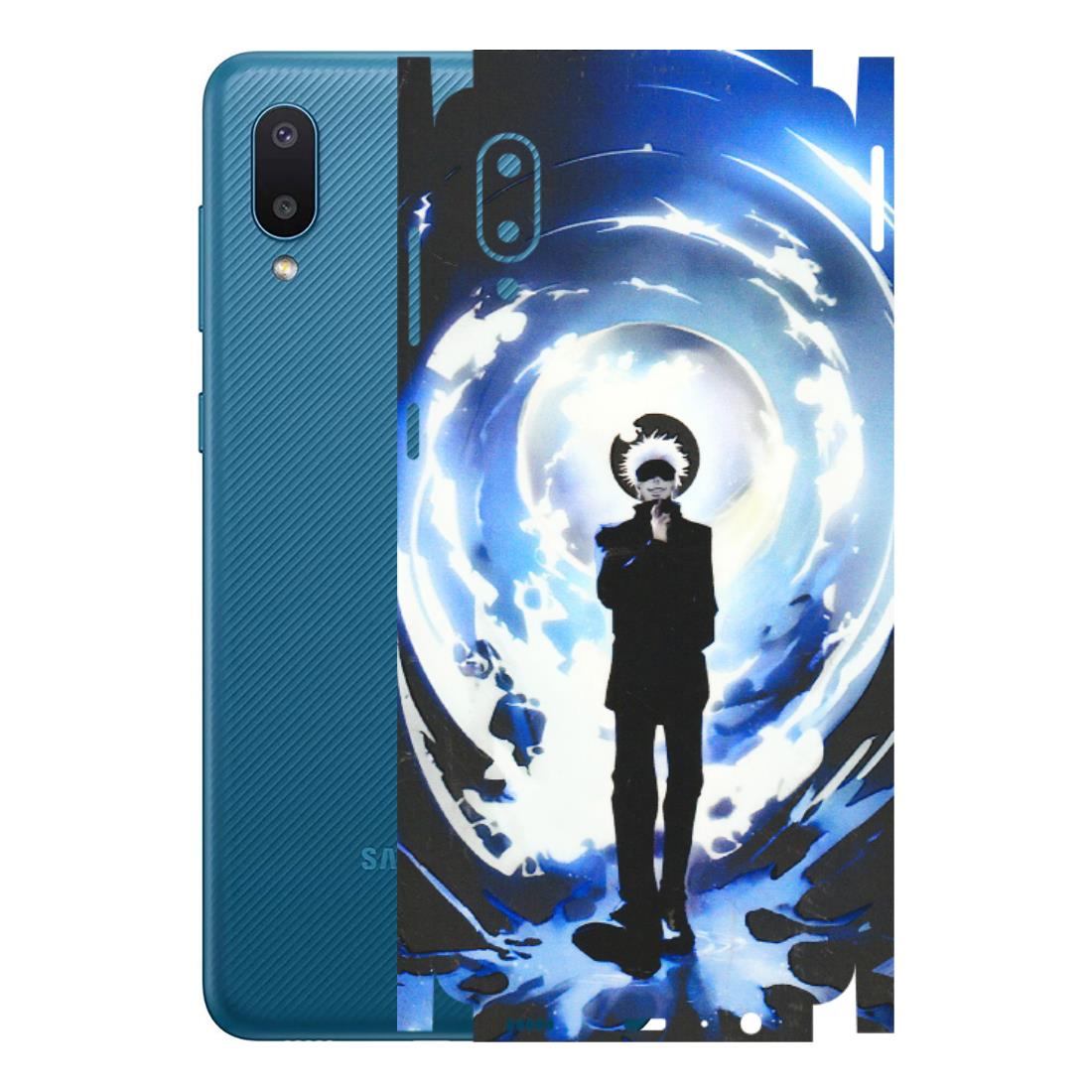 Samsung M/F/Note/Flip and C Phone Skins (All Models) - Jujustu Kaisen Anime Manga - 3D Embossed Finish (L-317) Samsung Galaxy M02