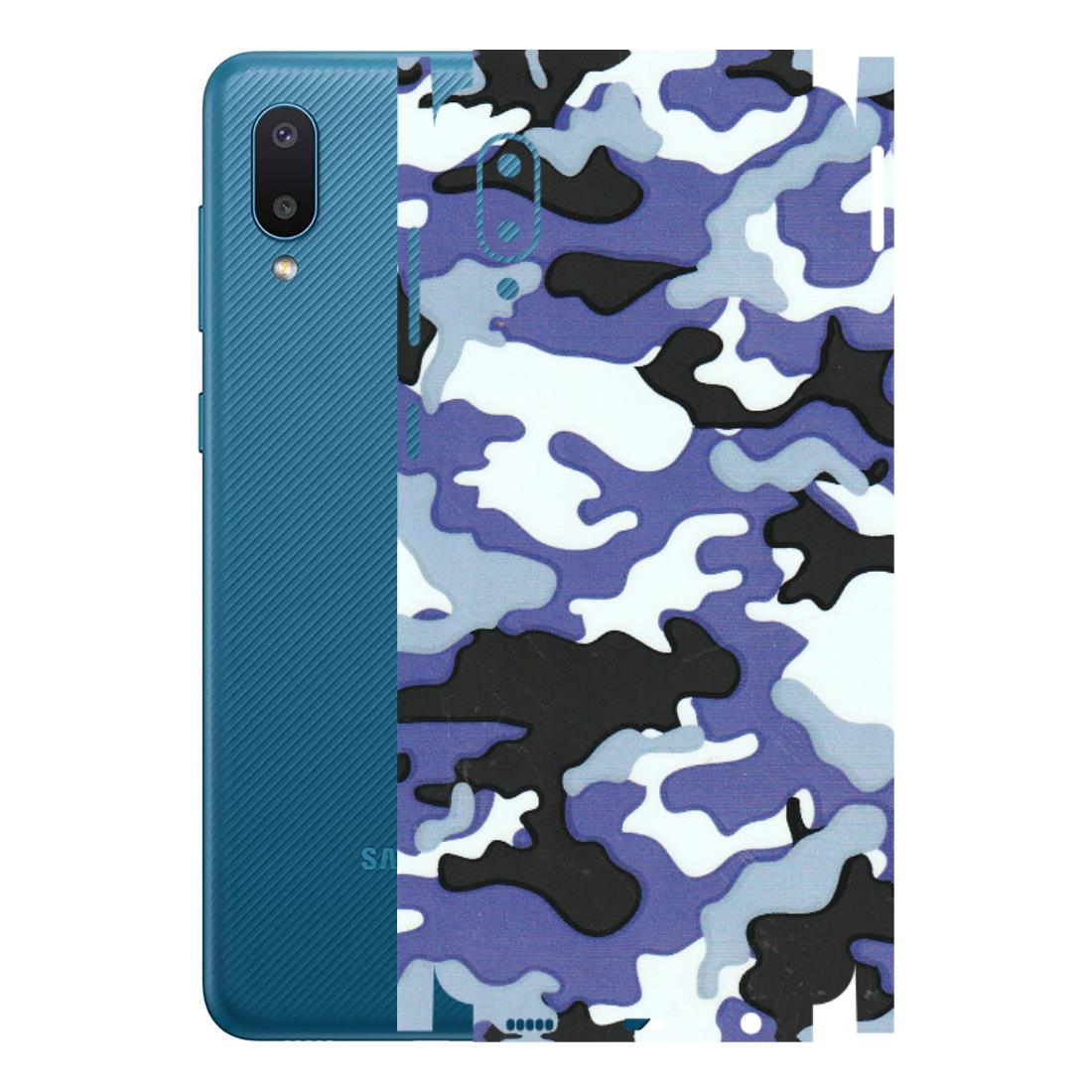 Samsung M/F/Note/Flip and C Phone Skins (All Models) - Powerfull Military Camoflauge - 3D Embossed Finish (L-49) Samsung Galaxy M02