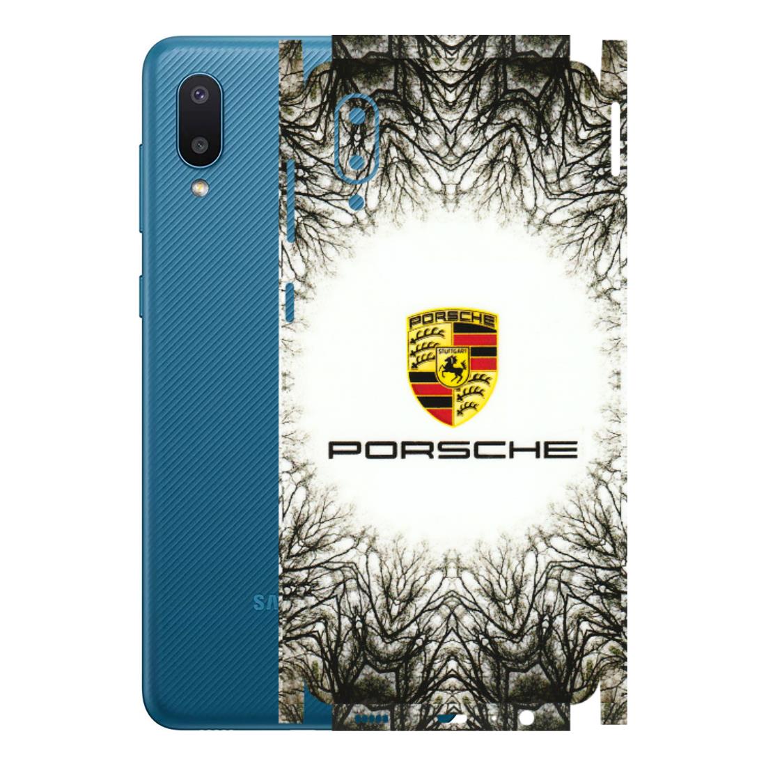 Samsung M/F/Note/Flip and C Phone Skins (All Models) - Porche Classic - 3D Embossed Finish (L-51) Samsung Galaxy M02
