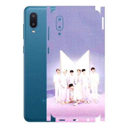 Samsung M/F/Note/Flip and C Phone Skins (All Models) - BTS - 3D Embossed Finish (L-94) Samsung Galaxy M02