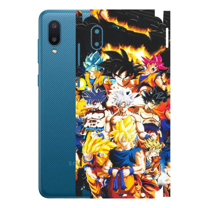 Samsung M/F/Note/Flip and C Phone Skins (All Models) - Ultimate Dragon Ball Z - Matte Finish (M-100) Samsung Galaxy M02
