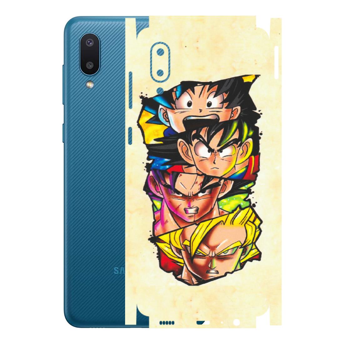 Samsung M/F/Note/Flip and C Phone Skins (All Models) - Angry Multi Anime - Matte Finish (M-113) Samsung Galaxy M02