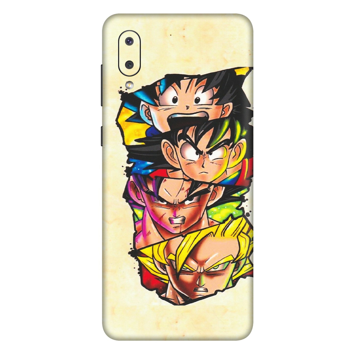 Samsung M/F/Note/Flip and C Phone Skins (All Models) - Angry Multi Anime - Matte Finish (M-113) Samsung Galaxy M02