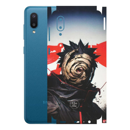 Samsung M/F/Note/Flip and C Phone Skins (All Models) - Obito Uchiha Cool Anime - Matte Finish (M-134) Samsung Galaxy M02