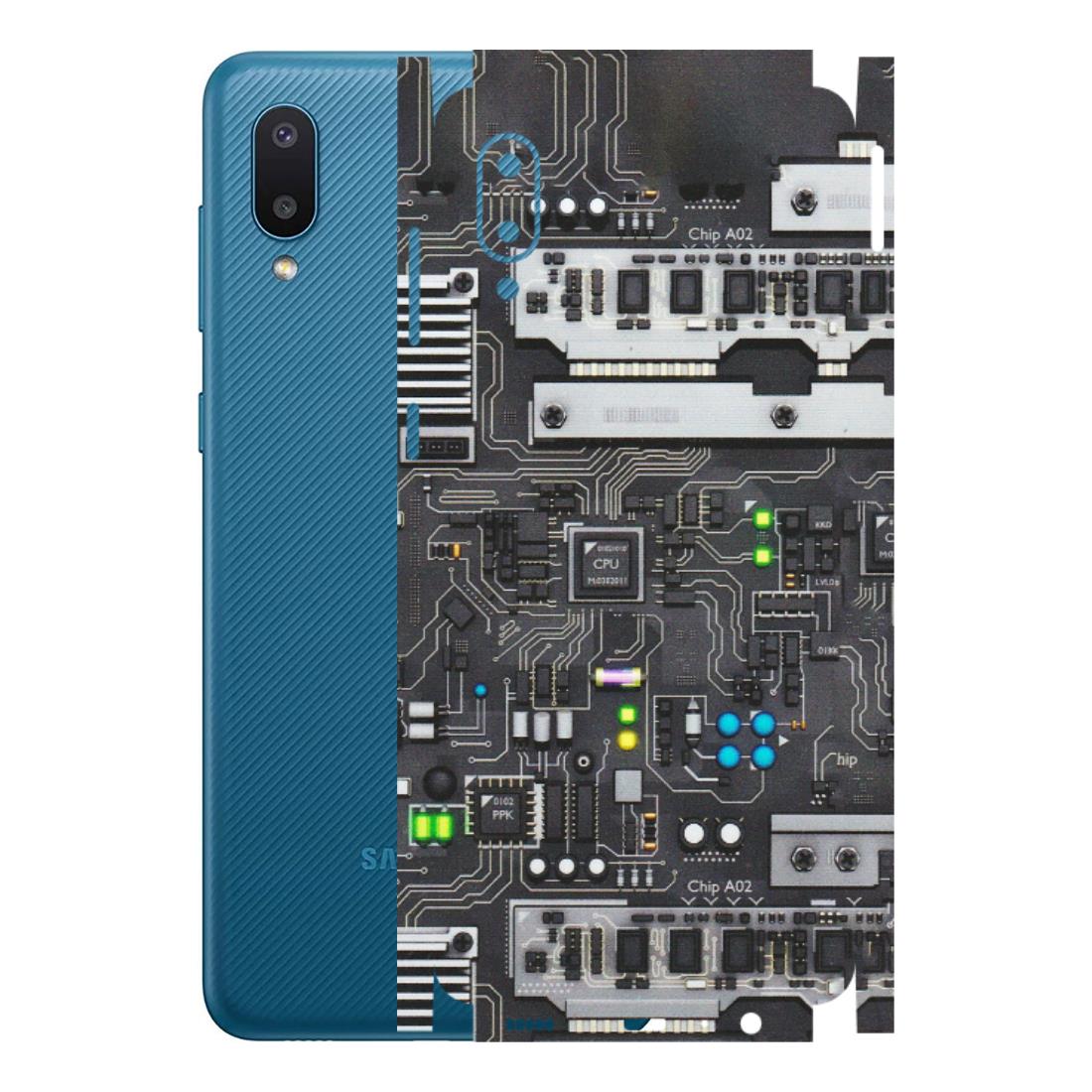 Samsung M/F/Note/Flip and C Phone Skins (All Models) - Motherboard Internals - Matte Finish (M-135) Samsung Galaxy M02