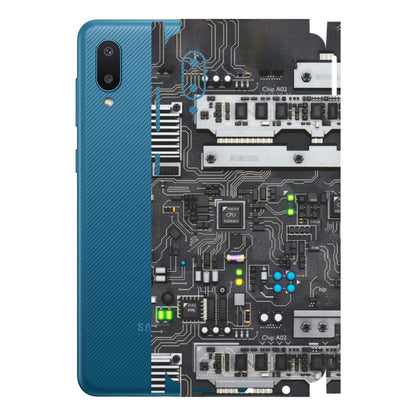 Samsung M/F/Note/Flip and C Phone Skins (All Models) - Motherboard Internals - Matte Finish (M-135) Samsung Galaxy M02