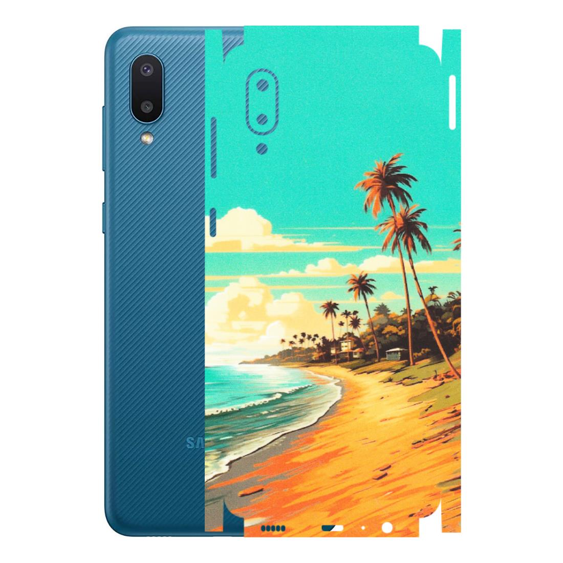 Samsung M/F/Note/Flip and C Phone Skins (All Models) - Miami Beach - Matte Finish (M-136) Samsung Galaxy M02