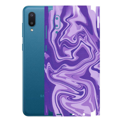 Samsung M/F/Note/Flip and C Phone Skins (All Models) - Hazy Purple Nights - Matte Finish (M-14) Samsung Galaxy M02