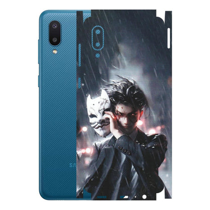 Samsung M/F/Note/Flip and C Phone Skins (All Models) - Kimestsu No Yaiba Anime - Matte Finish (M-154) Samsung Galaxy M02