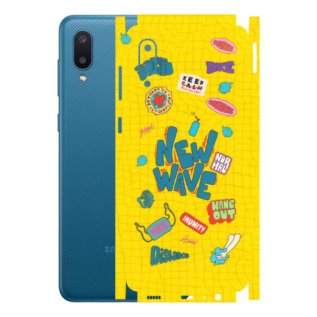 Samsung M/F/Note/Flip and C Phone Skins (All Models) - New Wave Life - Matte Finish (M-17) Samsung Galaxy M02