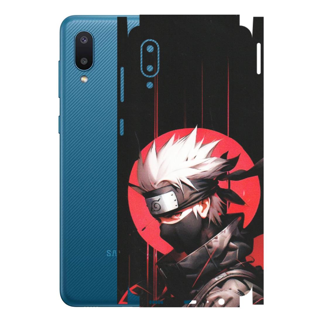 Samsung M/F/Note/Flip and C Phone Skins (All Models) - Naruto Anime Blood - Matte Finish (M-170) Samsung Galaxy M02
