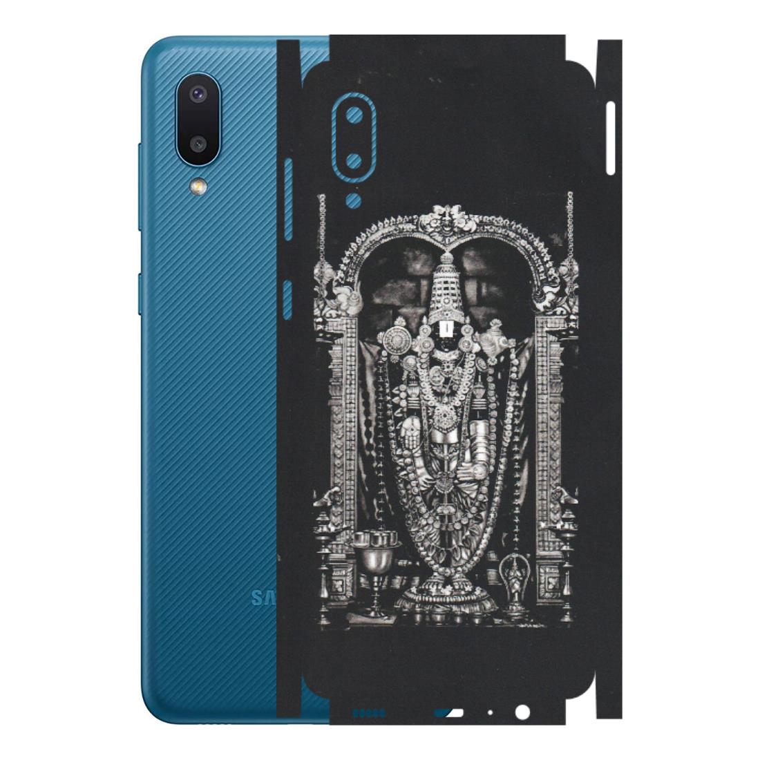 Samsung M/F/Note/Flip and C Phone Skins (All Models) - Jai Balaji - Matte Finish (M-18) Samsung Galaxy M02