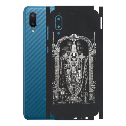 Samsung M/F/Note/Flip and C Phone Skins (All Models) - Jai Balaji - Matte Finish (M-18) Samsung Galaxy M02