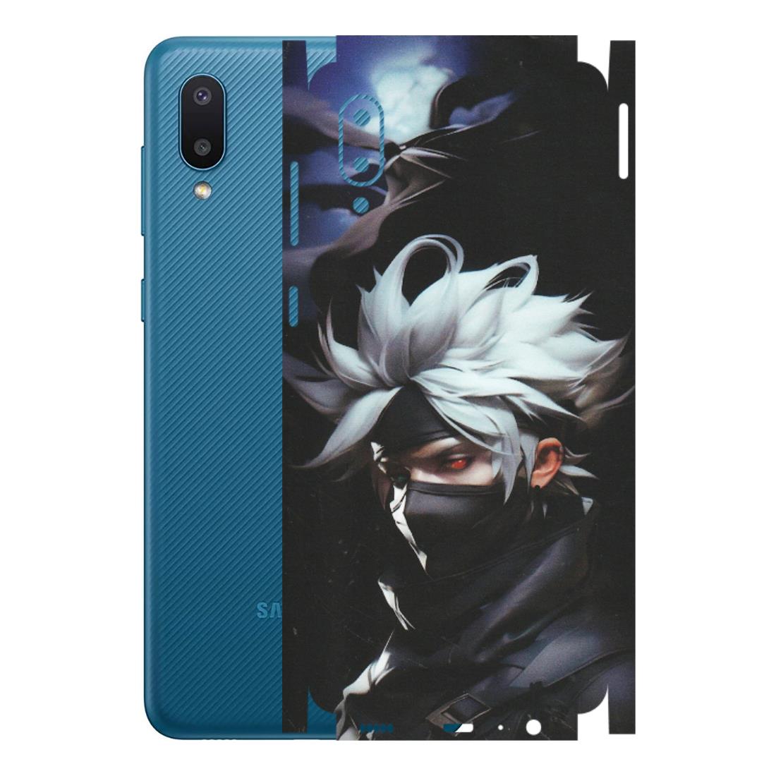 Samsung M/F/Note/Flip and C Phone Skins (All Models) - Ash & Pikachu - Matte Finish (M-26) Samsung Galaxy M02