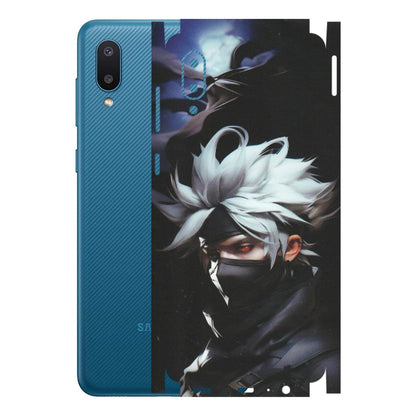 Samsung M/F/Note/Flip and C Phone Skins (All Models) - Ash & Pikachu - Matte Finish (M-26) Samsung Galaxy M02