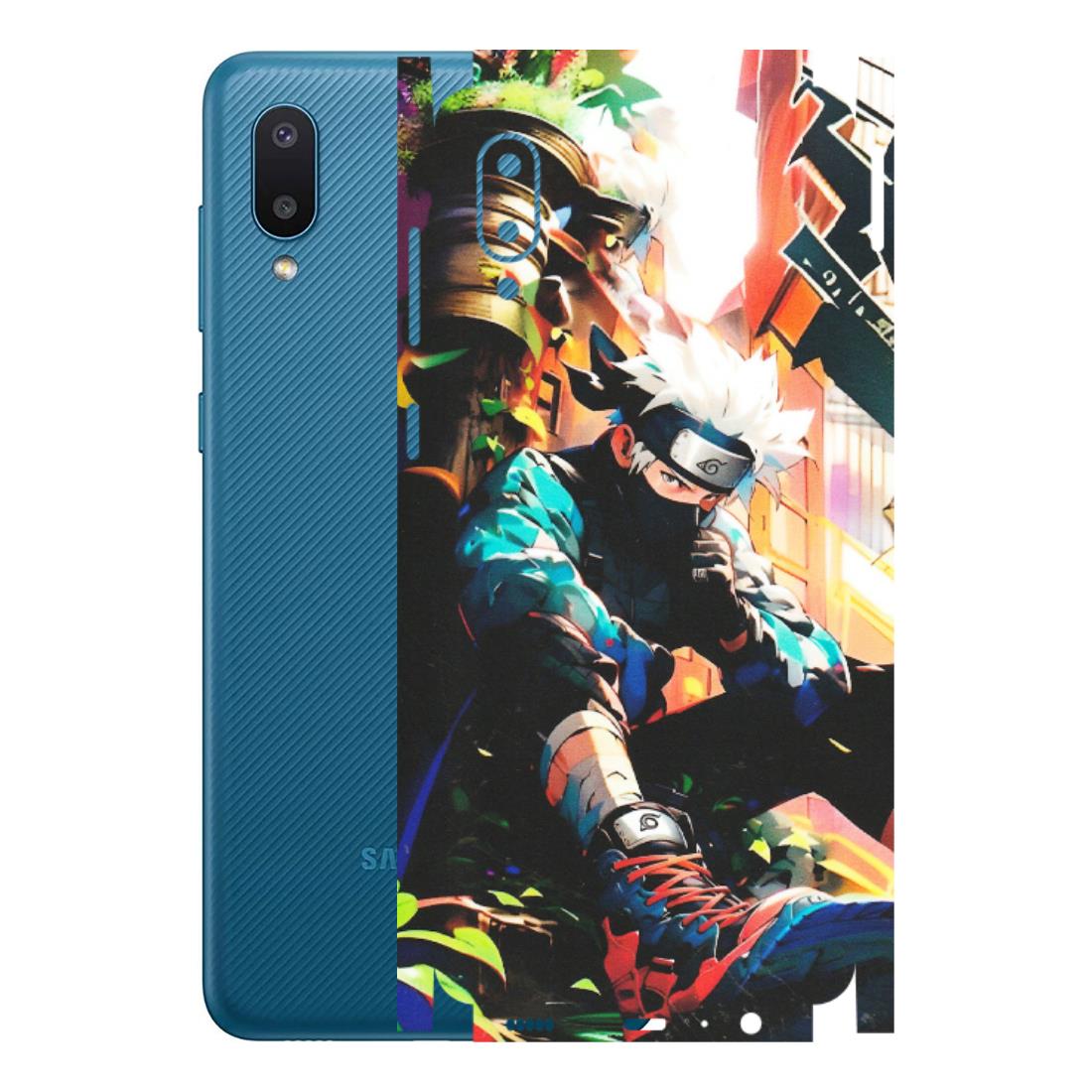 Samsung M/F/Note/Flip and C Phone Skins (All Models) - Ash & Pikachu - Matte Finish (M-26) Samsung Galaxy M02