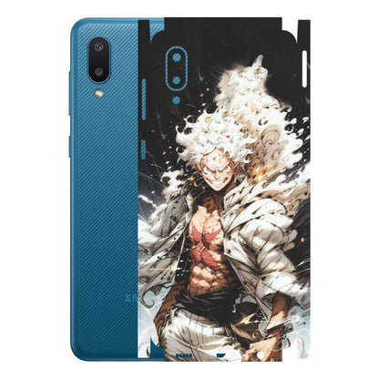 Samsung M/F/Note/Flip and C Phone Skins (All Models) - Anime Angry Classy Character - Matte Finish (M-34) Samsung Galaxy M02