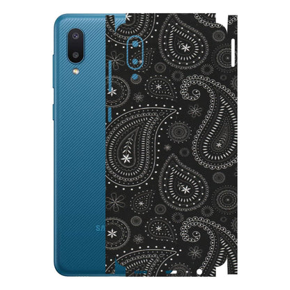 Samsung M/F/Note/Flip and C Phone Skins (All Models) - Black Sober Kerry - Matte Finish (M-37) Samsung Galaxy M02