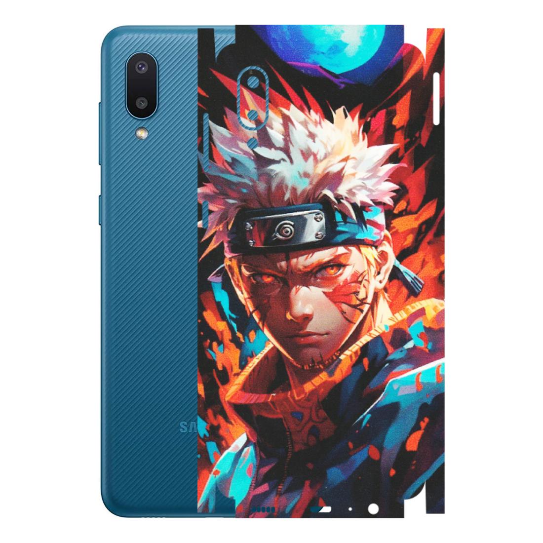 Samsung M/F/Note/Flip and C Phone Skins (All Models) - Anime Ferocious Character - Matte Finish (M-44) Samsung Galaxy M02