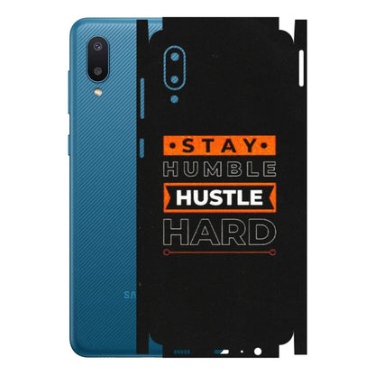 Samsung M/F/Note/Flip and C Phone Skins (All Models) - Stay Humble Stay Hard - Matte Finish (M-48) Samsung Galaxy M02