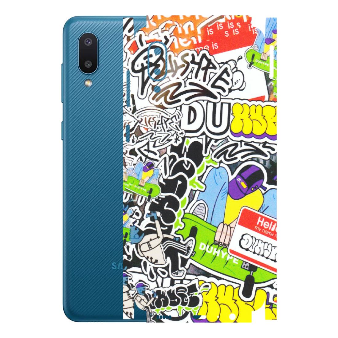 Samsung M/F/Note/Flip and C Phone Skins (All Models) - Dope Graffiti - Matte Finish (M-61) Samsung Galaxy M02