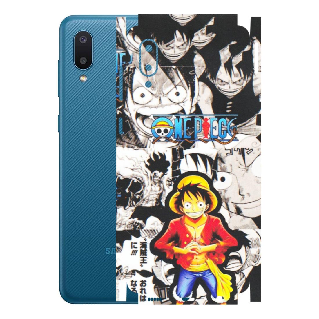Samsung M/F/Note/Flip and C Phone Skins (All Models) - One Piece B&W - Matte Finish (M-63) Samsung Galaxy M02