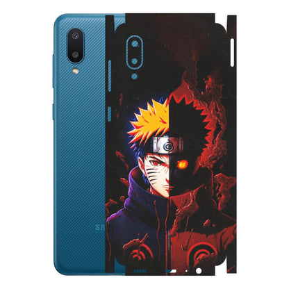Samsung M/F/Note/Flip and C Phone Skins (All Models) - Naruto X Evil - Matte Finish (M-70) Samsung Galaxy M02