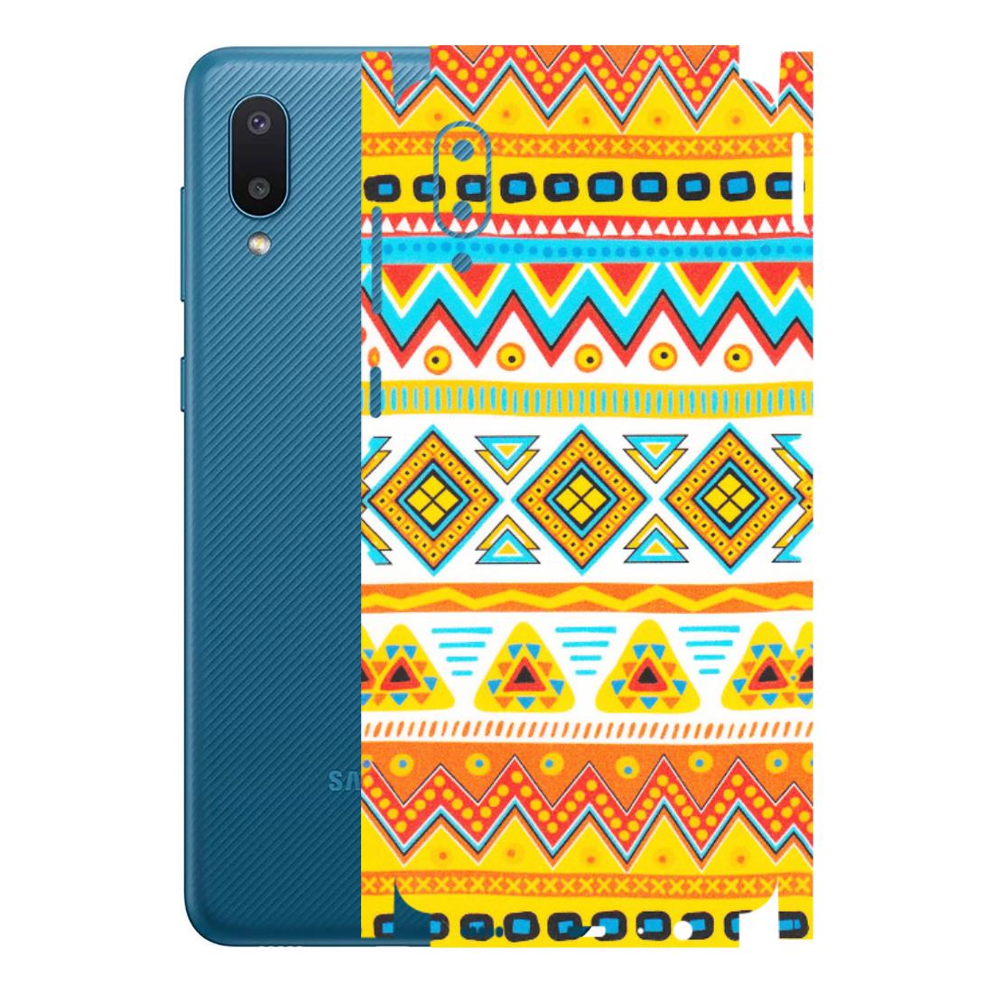 Samsung M/F/Note/Flip and C Phone Skins (All Models) - Mexican Abstract - Matte Finish (M-71) Samsung Galaxy M02