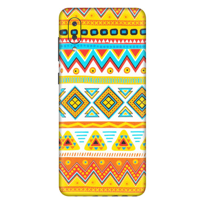 Samsung M/F/Note/Flip and C Phone Skins (All Models) - Mexican Abstract - Matte Finish (M-71) Samsung Galaxy M02