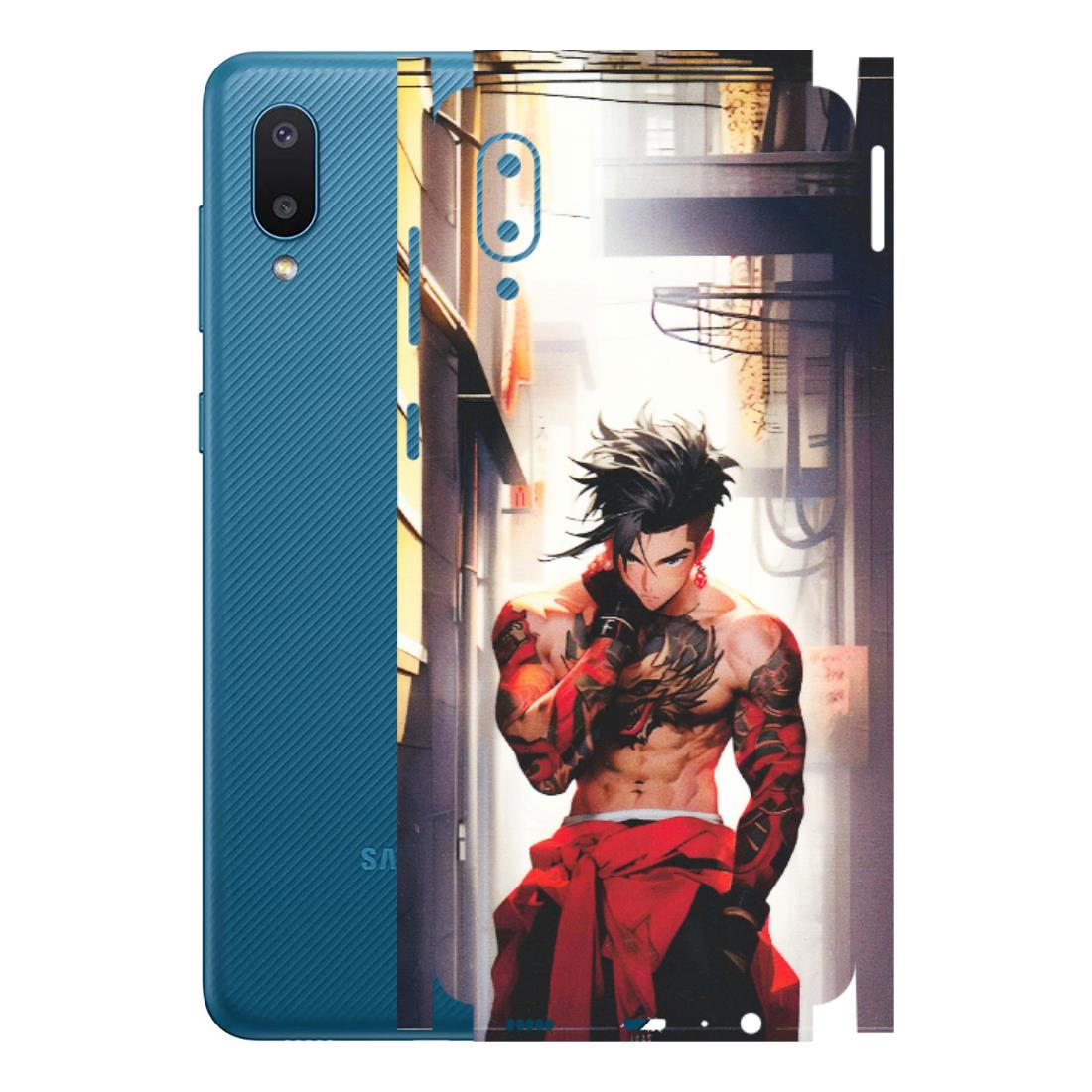 Samsung M/F/Note/Flip and C Phone Skins (All Models) - In the streets of Japan - Matte Finish (M-77) Samsung Galaxy M02