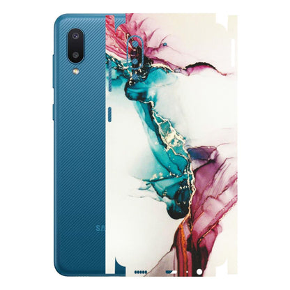 Samsung M/F/Note/Flip and C Phone Skins (All Models) - Elegant Marble - Matte Finish (M-81) Samsung Galaxy M02