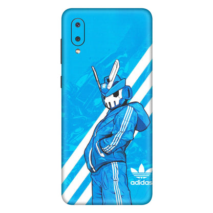 Samsung M/F/Note/Flip and C Phone Skins (All Models) - Battle of Adidas - Matte Finish (M-98) Samsung Galaxy M02